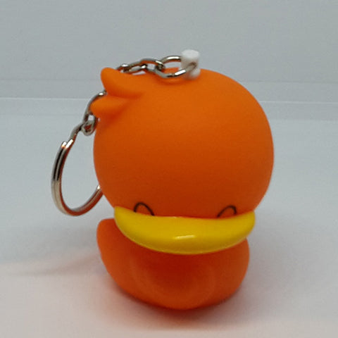 Design Duck oranje - sleutelhanger