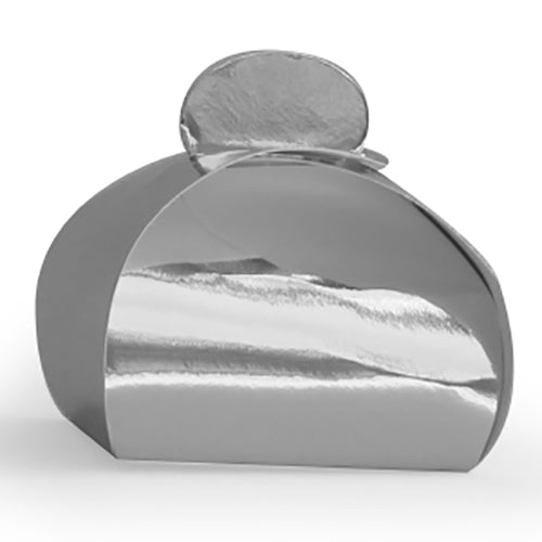 Bonbondoosje - blinkend zilver