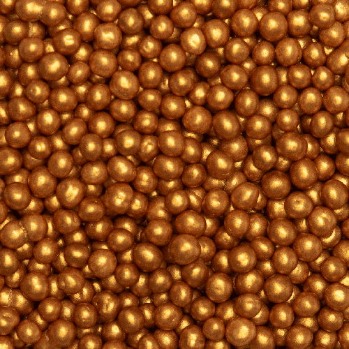 Mini choco choops- parelmoer goud
